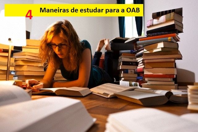 estudo OAB, dicas, Exame da Ordem, prova, livros, outras maneiras, estudando