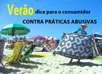 dica consumidor, Verão, praias, práticas abusivas, fornecedores, vendedores, barracas de praia, salvador